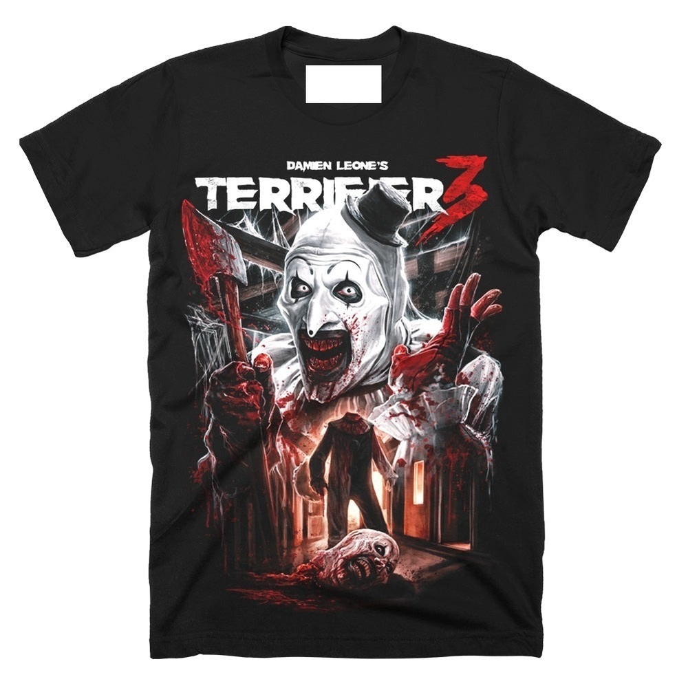 Terrifier 3  Heads Will Roll T-Shirt